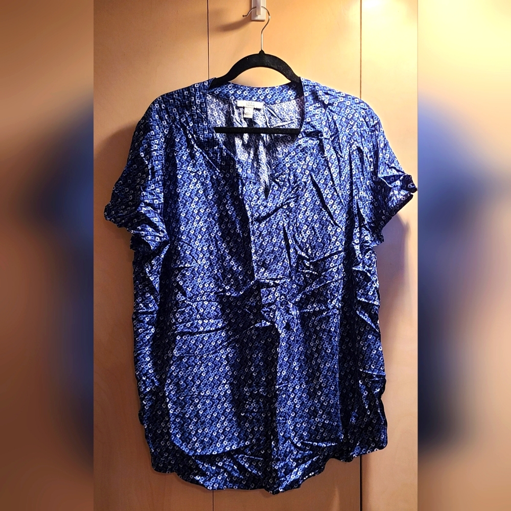 Women's Croft & Barrow 2X Top NWT